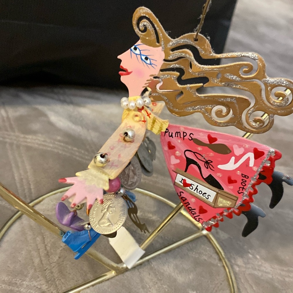 Crazy shoe lady fun ornament for all our shoe crazy friends check out all her to